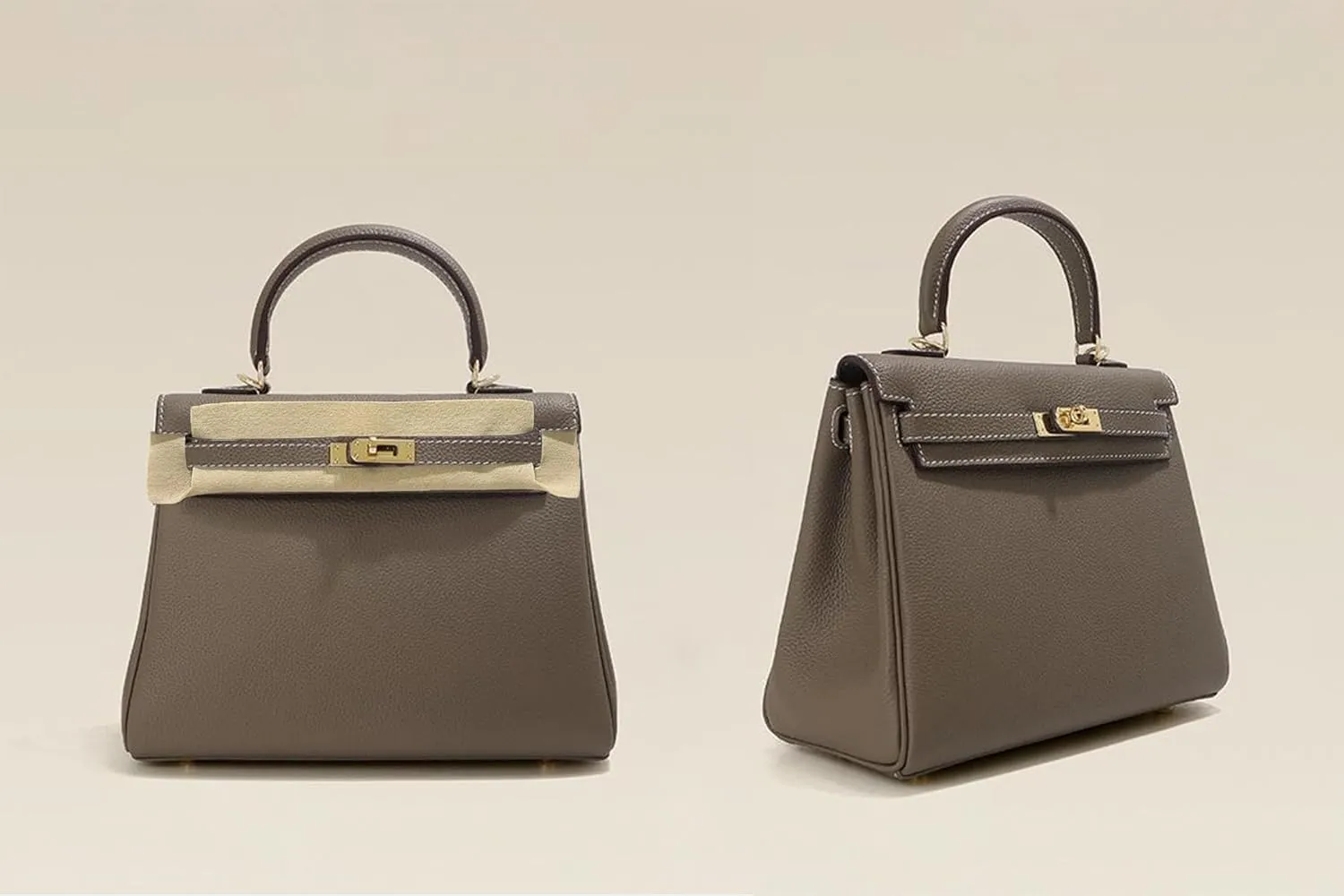Tote Bag for Women, Genuine Leather Top Handle Handbag, Fashion Vintage Shoulder Bag, Crossbody, With 2 strap.