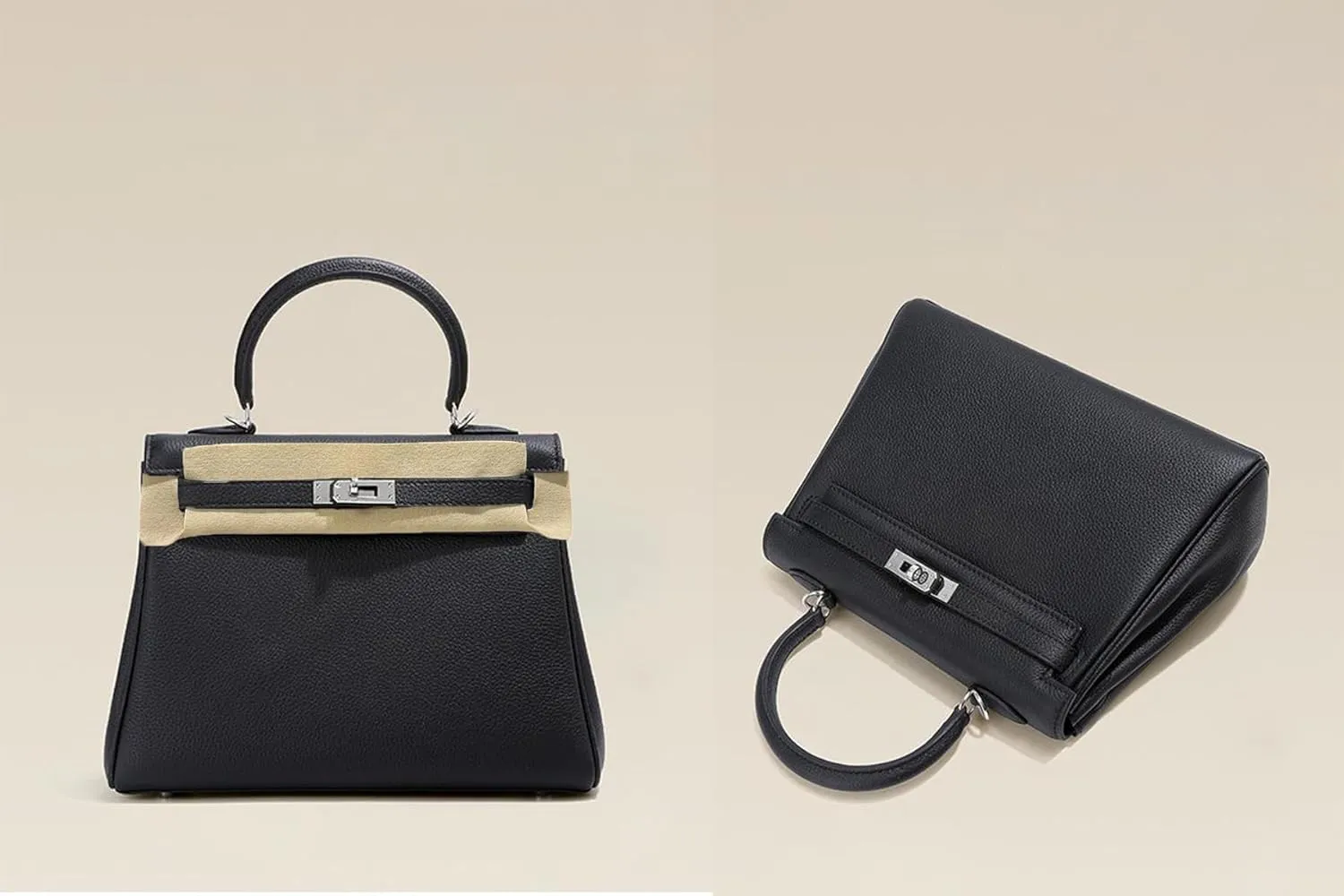 Tote Bag for Women, Genuine Leather Top Handle Handbag, Fashion Vintage Shoulder Bag, Crossbody, With 2 strap.