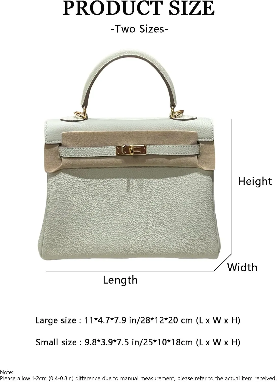 Tote Bag for Women, Genuine Leather Top Handle Handbag, Fashion Vintage Shoulder Bag, Crossbody, With 2 strap.