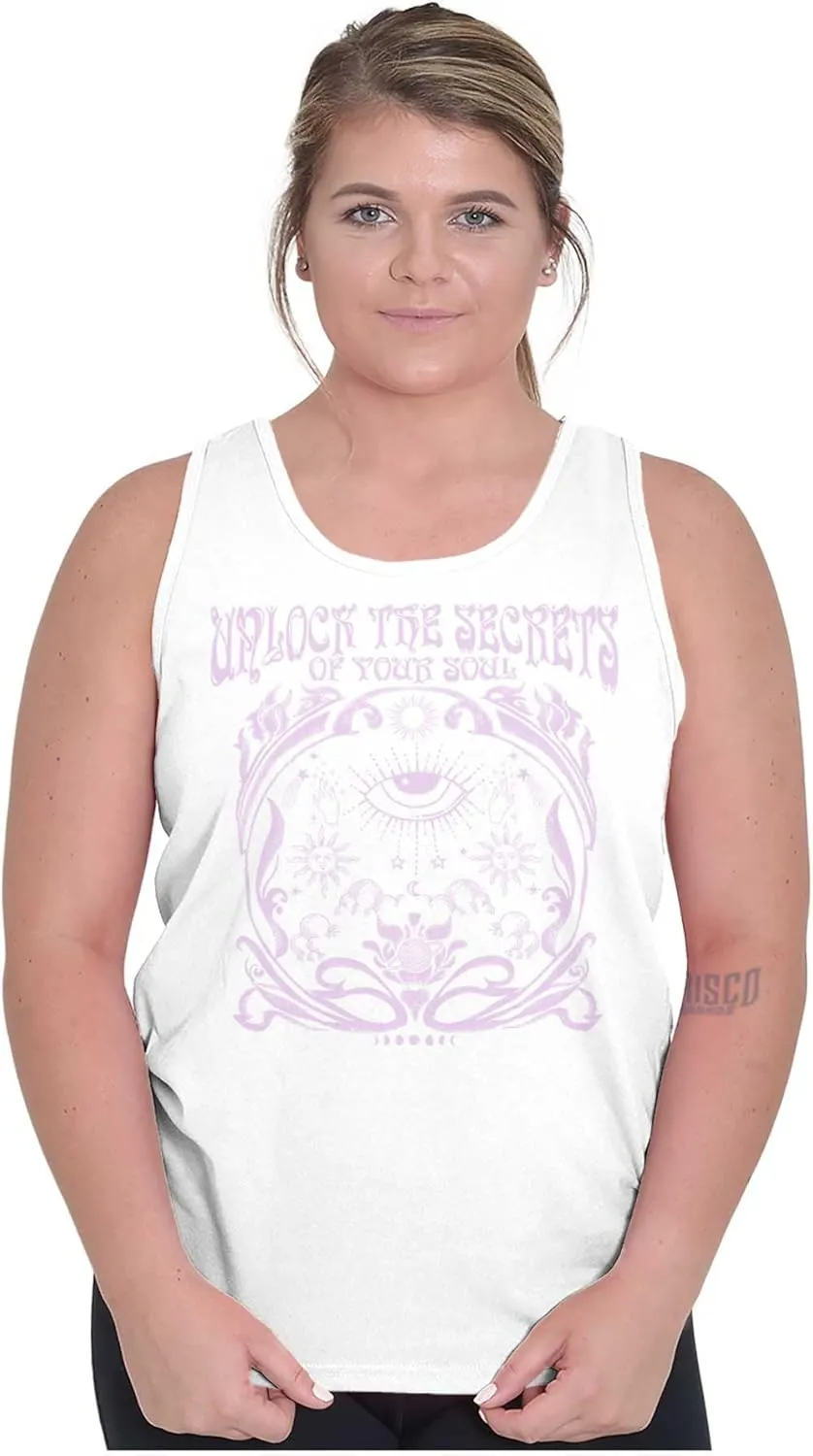 Unlock The Secrets of Your Soul Tank Top T Shirts Men Women