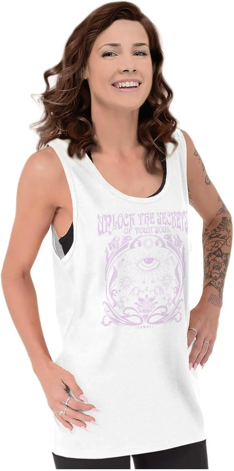 Unlock The Secrets of Your Soul Tank Top T Shirts Men Women