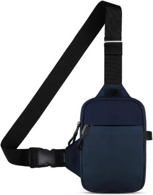 USHAKE Mini Sling Bag for Men Women - Small Crossbody Bag Casual Phone Chest Bag for Hiking Traveling Gifting