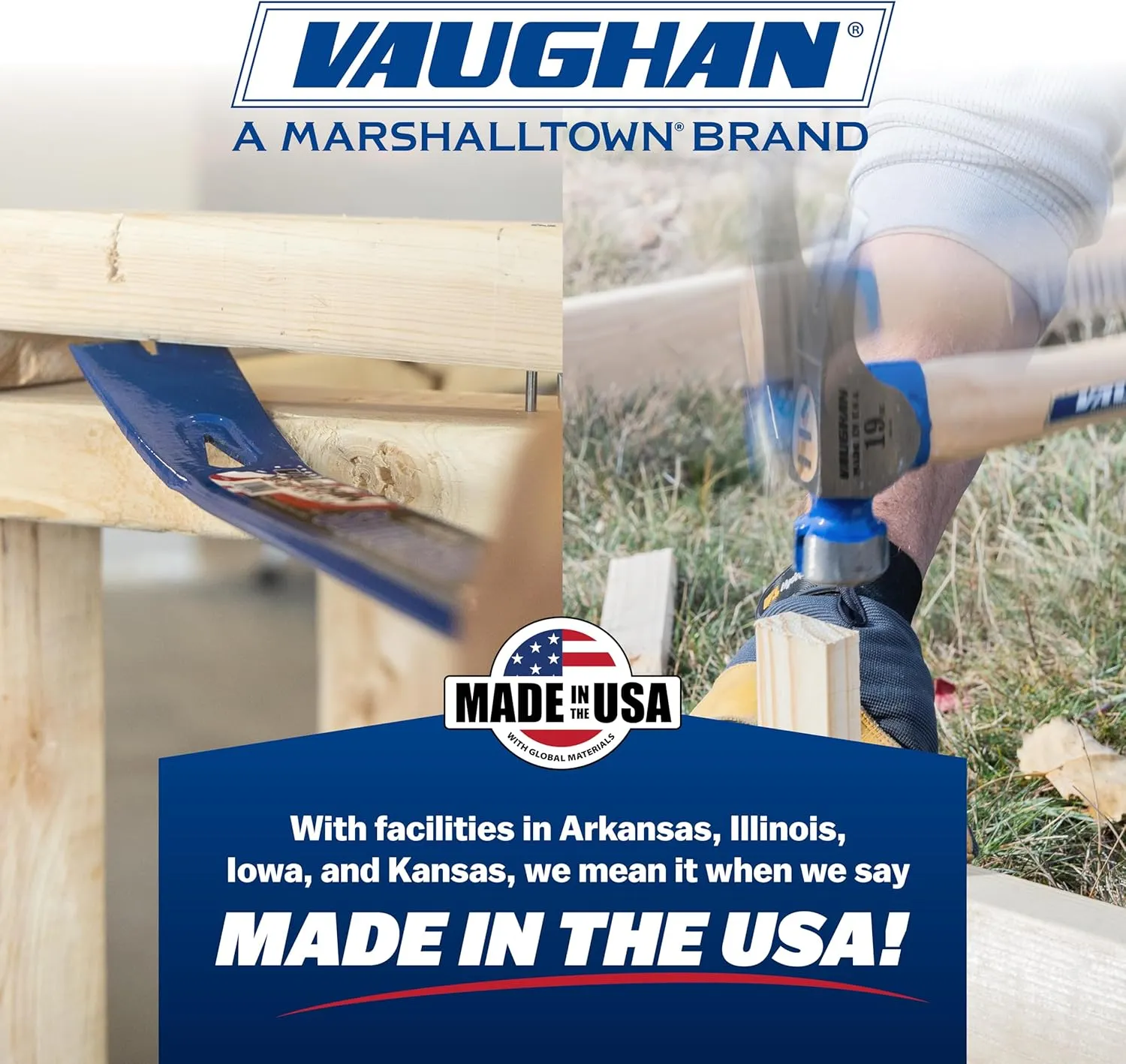 VAUGHAN Ball Pein Hammer, 4 oz, Hickory handle, American high carbon steel, TC504, VN15130