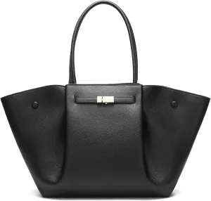 Vegan Leather Tote Bags Dressy Top Handle Purses and Handbags for Women Shoulder Bag with Large Capacity