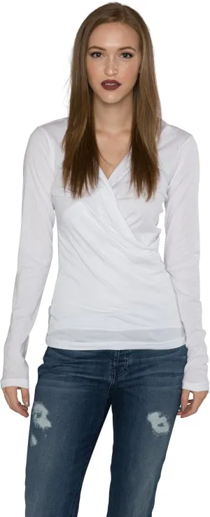 Velvet by Graham & Spencer Women's Meri Surplice Top