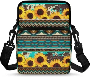 Veniyate Women Small Messenger Bag Zipper Closure Kids School Mini Packs Clutch Purse