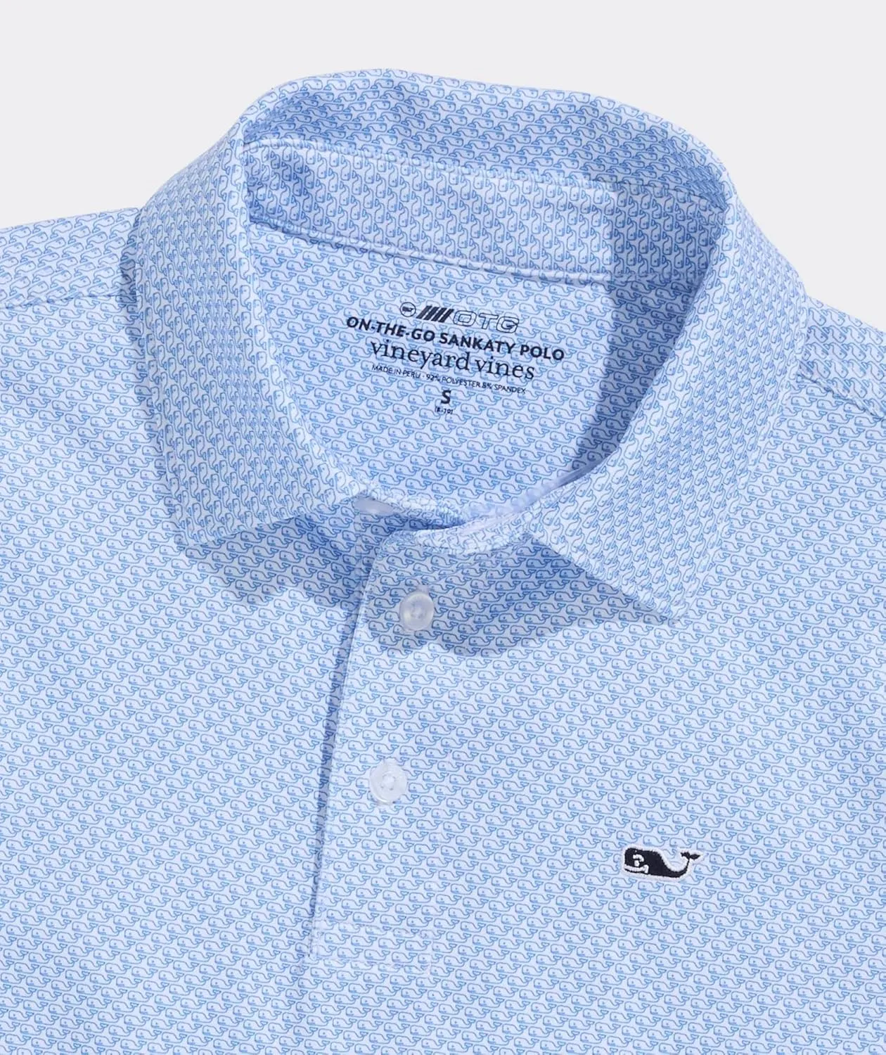 vineyard vines Boys Printed Sankaty Polo