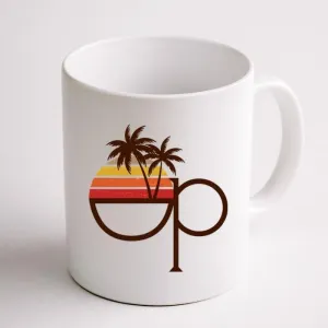 Vintage Retro OP Ocean Pacific Logo Coffee Mug