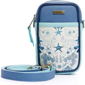 VINTRO Vegan Leather Crossbody Bag - Shoulder Bag with Easy-Access Zipper Pocket, Detachable Strap, Perfect for Daily Use
