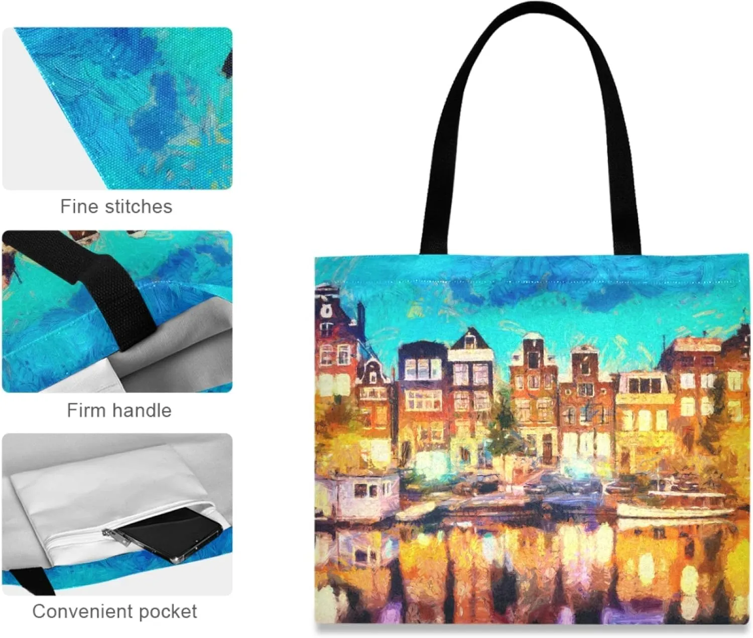 visesunny Women Fashion Handbags Tote Bag Shoulder Bag Top Handle Shopping Travel Bags for Gym Beach Travel Daily