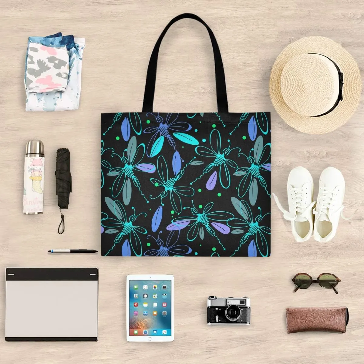 visesunny Women Fashion Handbags Tote Bag Shoulder Bag Top Handle Shopping Travel Bags for Gym Beach Travel Daily