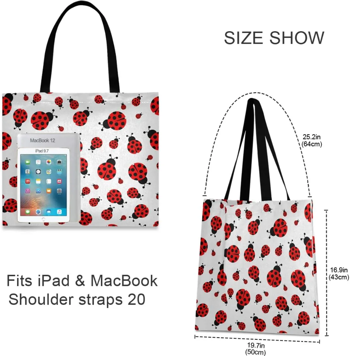 visesunny Women Fashion Handbags Tote Bag Shoulder Bag Top Handle Shopping Travel Bags for Gym Beach Travel Daily