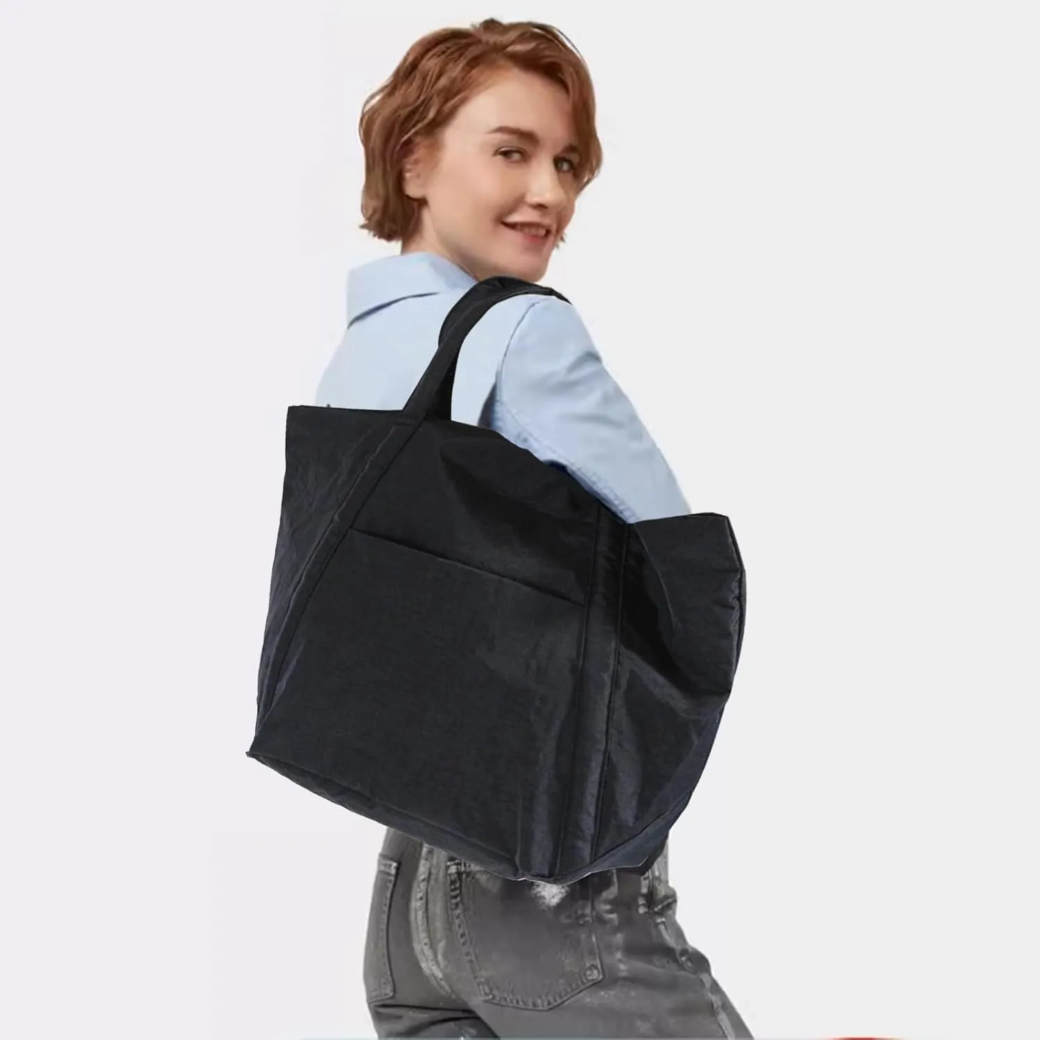 VODIU Large Tote Bag For Women, Travel Shoulder Bag Cloud Top Handle Handbag