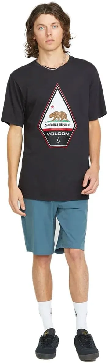 Volcom Men's Californeye-eh Short Sleeve California Tee