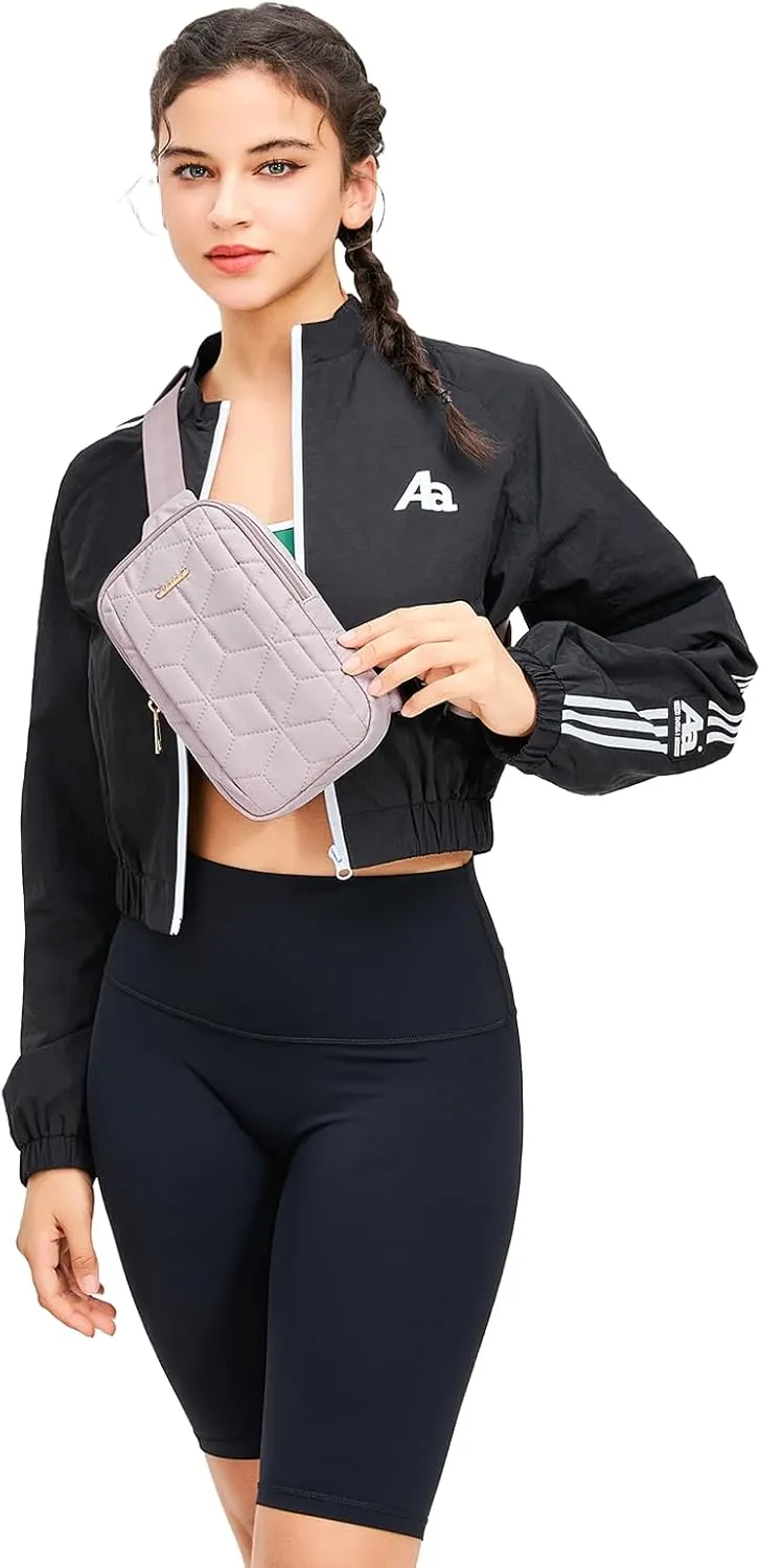 Waist Packs for Women, Light Purple