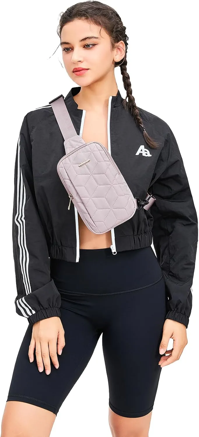Waist Packs for Women, Light Purple