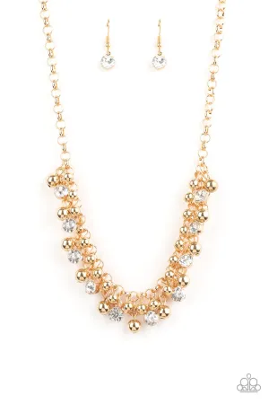 Wall Street Winner - Gold Paparazzi Accessories