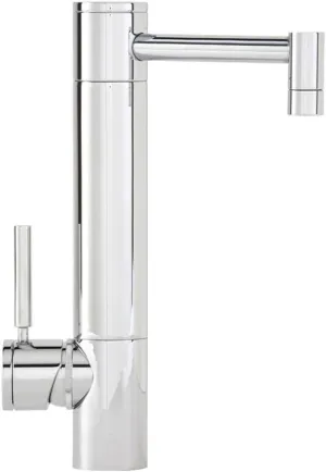 Waterstone 3500-PN Hunley Prep Single Handle Faucet, Polished Nickel