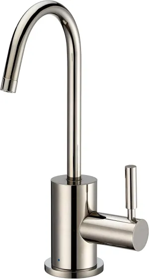 Whitehaus Collection WHFH-C1010-PN Forever Hot Point of Use Cold Water Faucet with Contemporary Spout, Polished Nickel