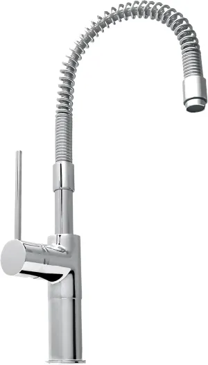 Whitehaus Collection WHLX78558-C Metrohaus Commercial Faucet, Polished Chrome