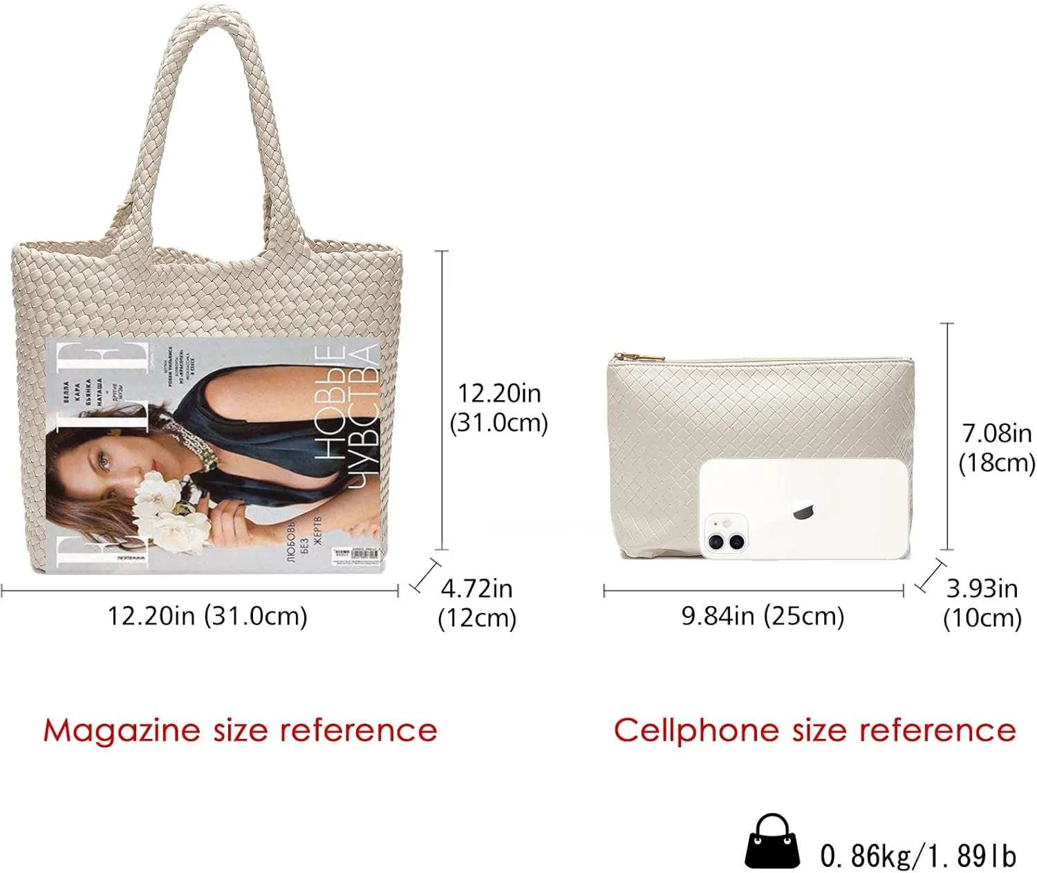 Women Genuine Leather Handbag for Women Large Work Tote Bag with Top Handle Purse Satchel Shoulder Bag for Women
