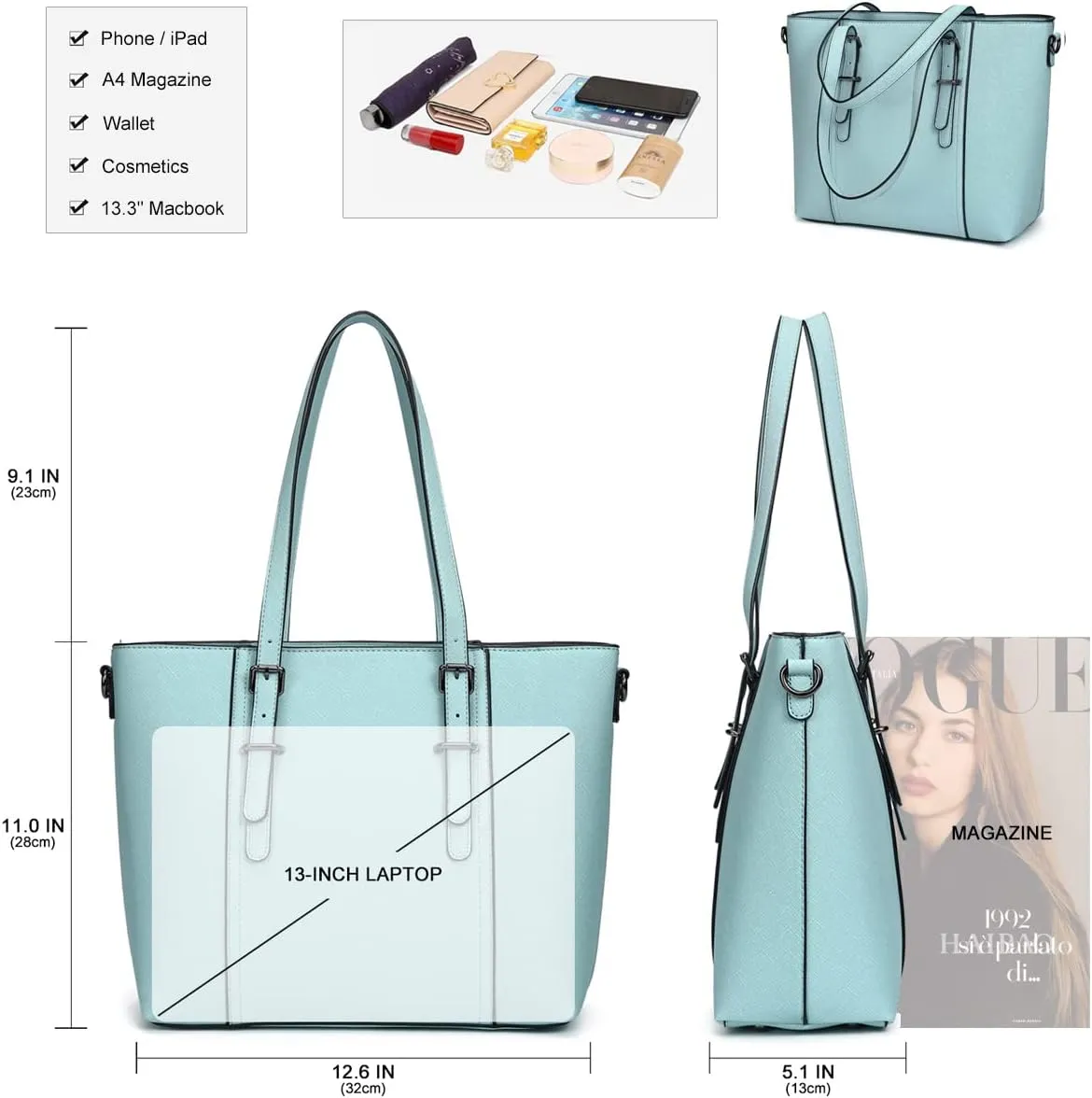 Women Purses and Handbags Tote Shoulder Bag Top Handle Satchel Bags for Ladies