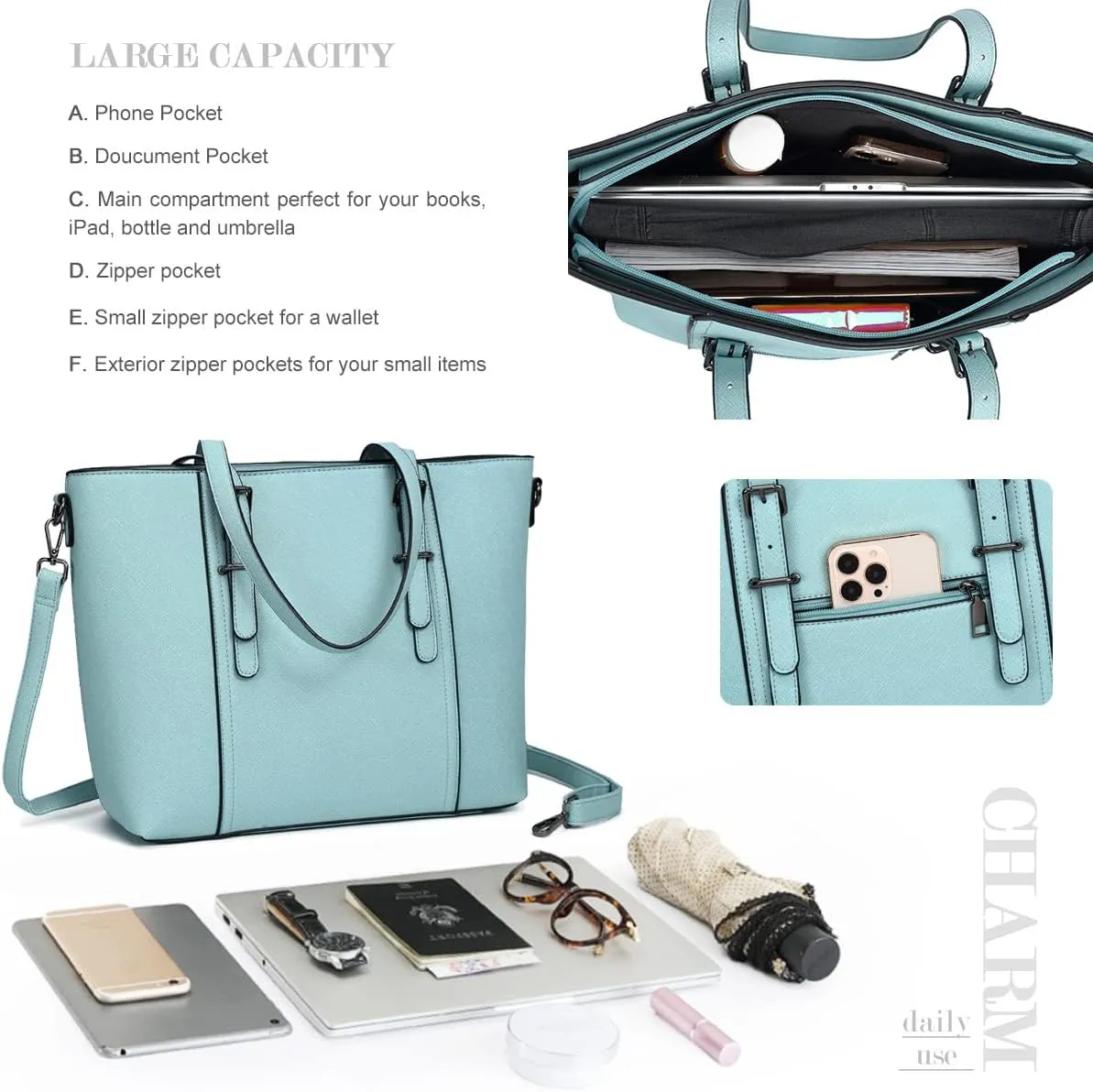 Women Purses and Handbags Tote Shoulder Bag Top Handle Satchel Bags for Ladies