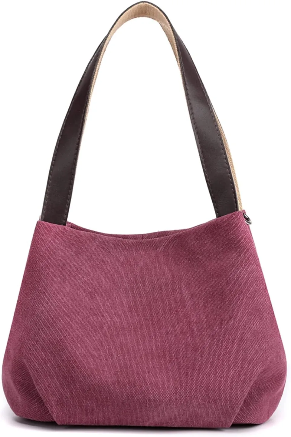 Women Underarm Bag Canvas Handbag Ladies Top Handle Bag Casual Clutch Tote Bag