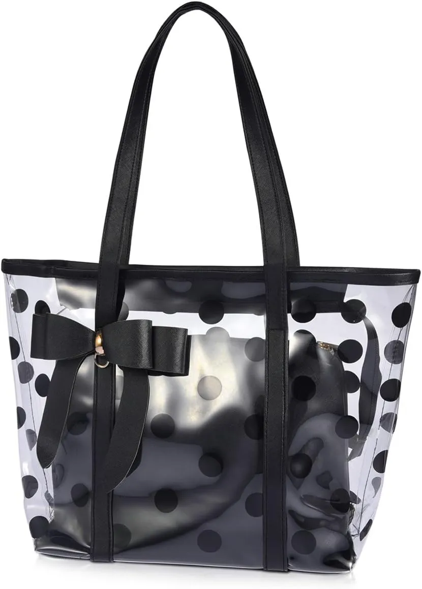 Women's Clear Tote Bags Multi-Use Shoulder bag Handbag Beach bag Shopping Bag