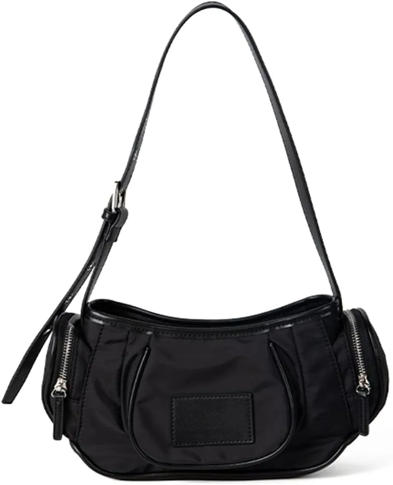 Women's Shoulder Bag Wallet Korean Niche Nylon Underarm Fashion Designer Crossbody Adjustable Strap Hobo Tote Bag
