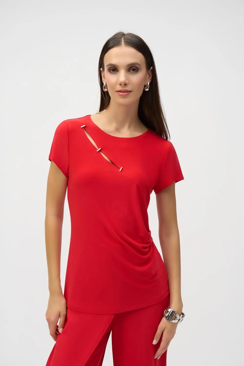 Women's Silky Knit Fitted Top