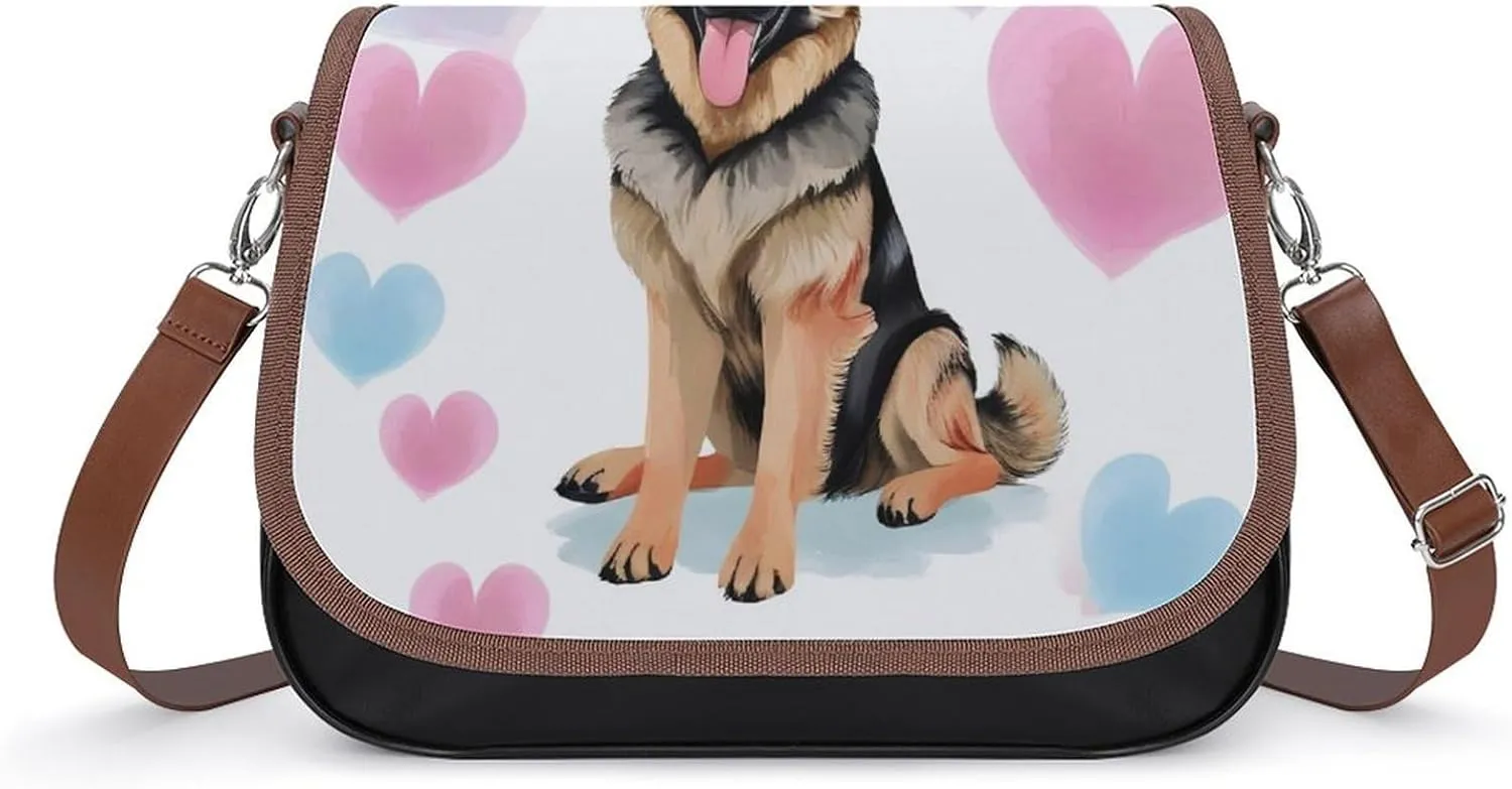 Womens Small Crossbody Purse with Adjustable Strap, Pu Leather Shoulder Bags for Travel Work