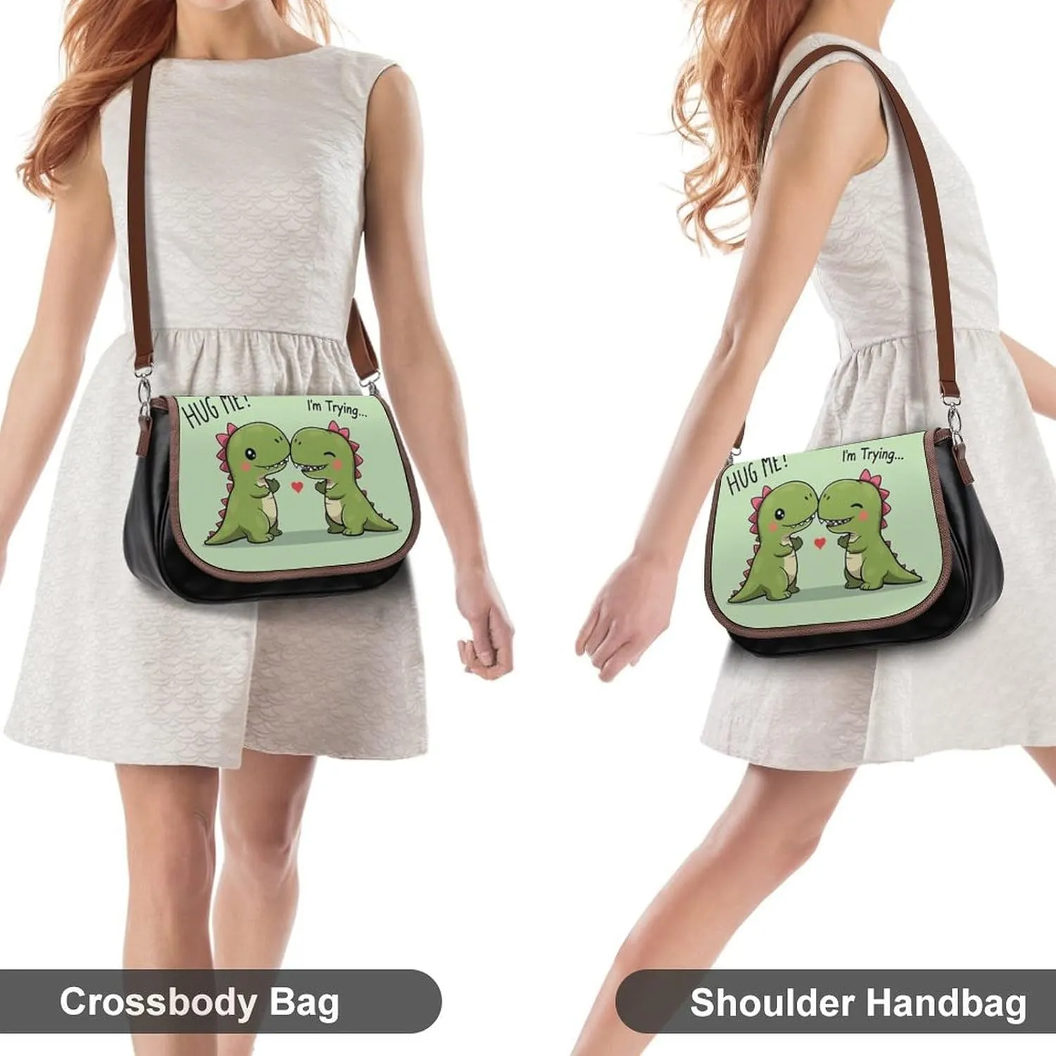 Womens Small Crossbody Purse with Adjustable Strap, Pu Leather Shoulder Bags for Travel Work