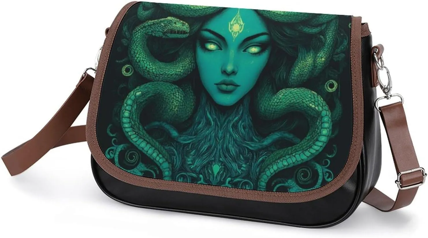 Womens Small Crossbody Purse with Adjustable Strap, Pu Leather Shoulder Bags for Travel Work