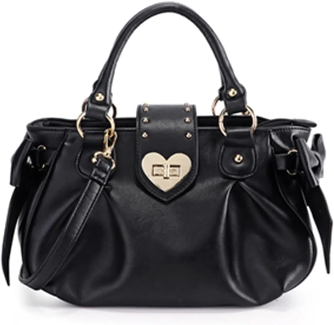 Womens Sweet Lolita Handbags Fashion Ladies Handbags & Shoulder Bags PU Leather Crossbody Bags Top handle Bags