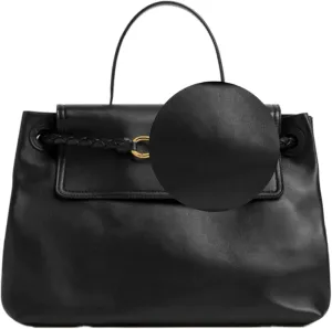 Women's Woven Bags, Crossbody Bags Fashion Women's Leather Tote Bag - Medium Crossbody with Bow, Trendy Handbags