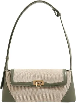 Women’s Y2K Retro Crossbody Shoulder Bag – Small Hobo Tote Armpit Purse with Top Handle Satchel