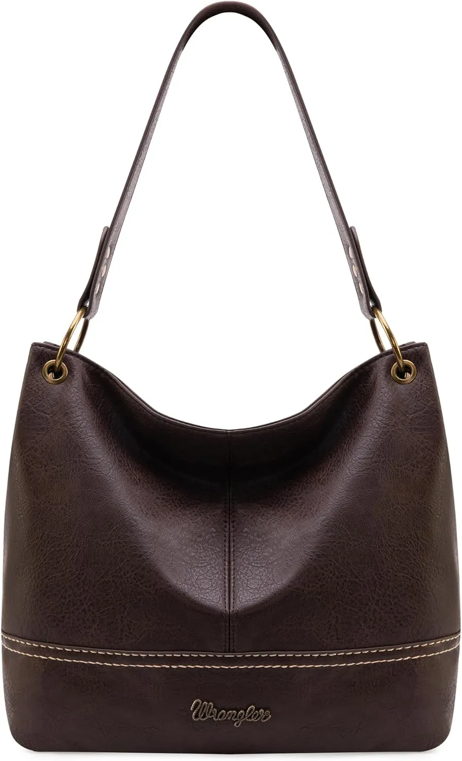 Wrangler Hobo Bags for Women Vegan Leather Top Handle Shoulder Purses and Handbags