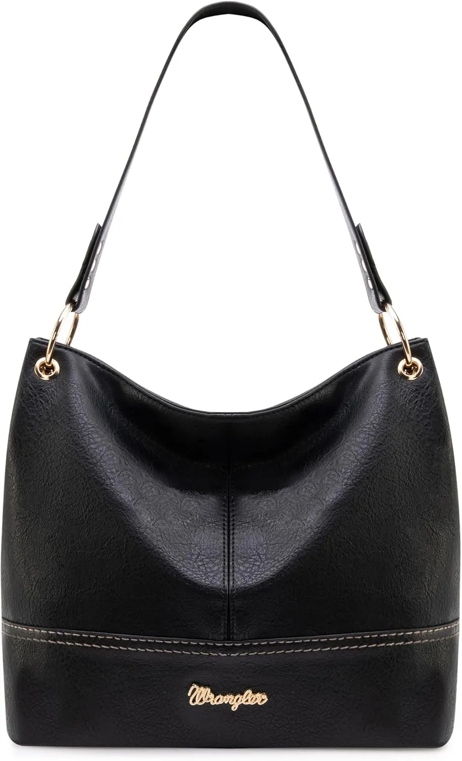 Wrangler Hobo Bags for Women Vegan Leather Top Handle Shoulder Purses and Handbags