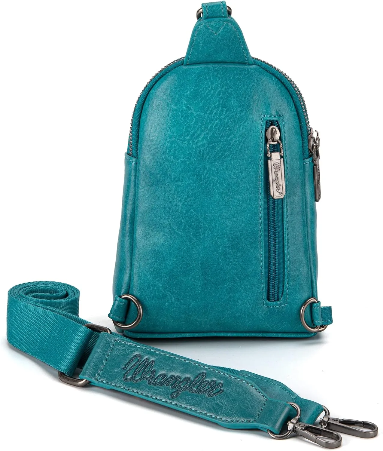 Wrangler Small Crossbody Sling Bags for Women Fanny Packs Chest Bag for Travel Gift