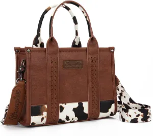 Wrangler Tote Bags for Women Top-handle Handbags and Purse for Women with Adjustable Strap