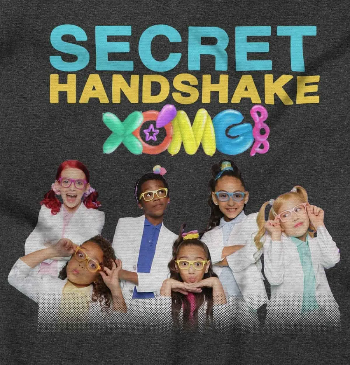 XOMG POP Secret Handshake Song Womens Basic Cropped Tank Top