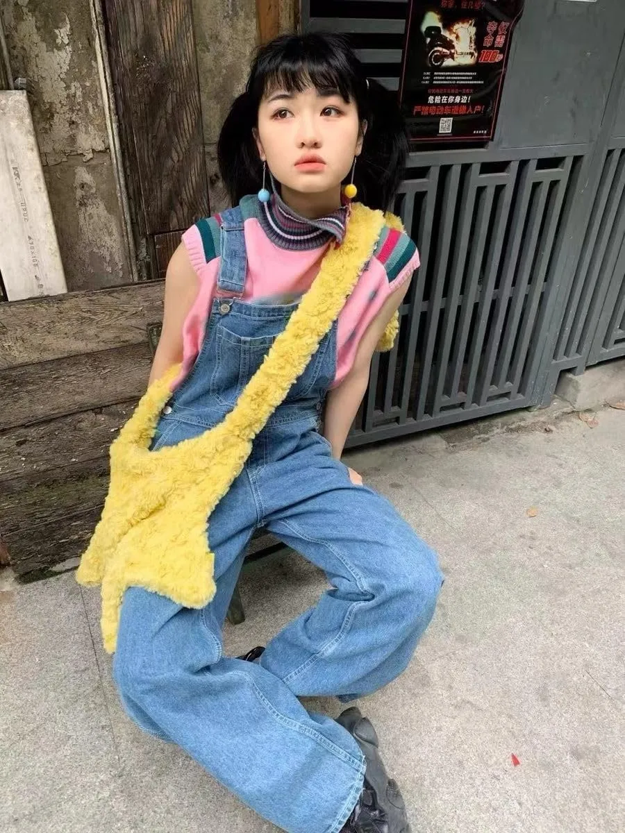 Y2k Crossbody Bag Star Shape Harajuku Street Style 2000s Designer Vintage Aesthetic Shoulder Bag Strap Girls Kawaii Bag