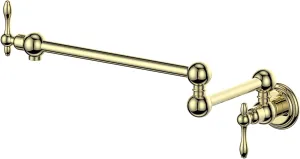 ZLINE Autograph Edition Rembrandt Pot Filler in Polished Gold (REM-FPF-PG)
